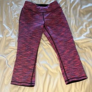 Pink and purple leggings
